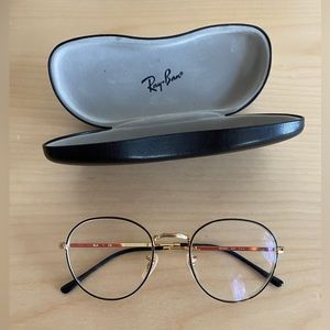 Ray Ban Gold Rimmed Glasses